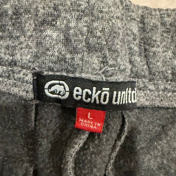 Ecko Unltd Gray Athletic Shorts Mens L - Picture 4 of 7